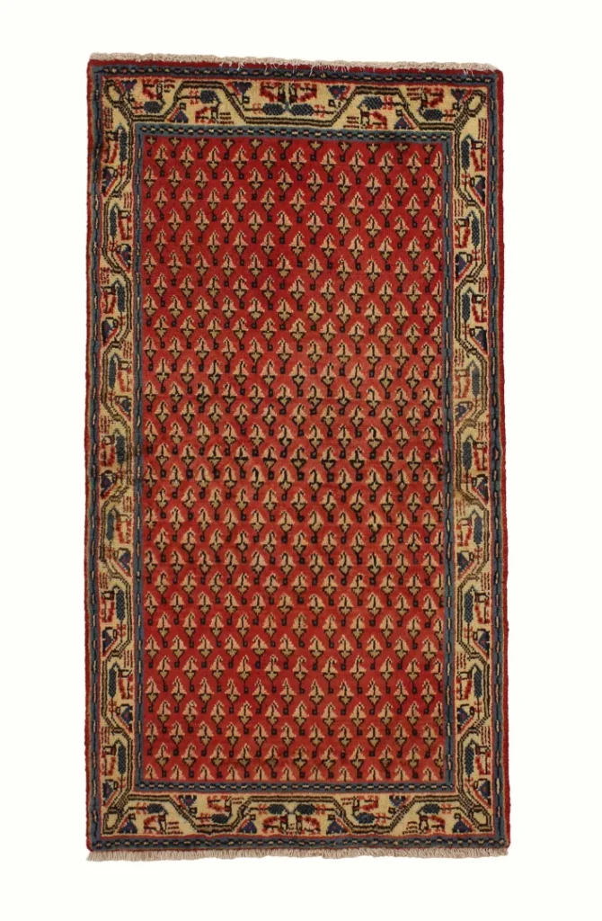 Perserteppich Hamadan 122 x 65 cm Wolle handgeknüpft