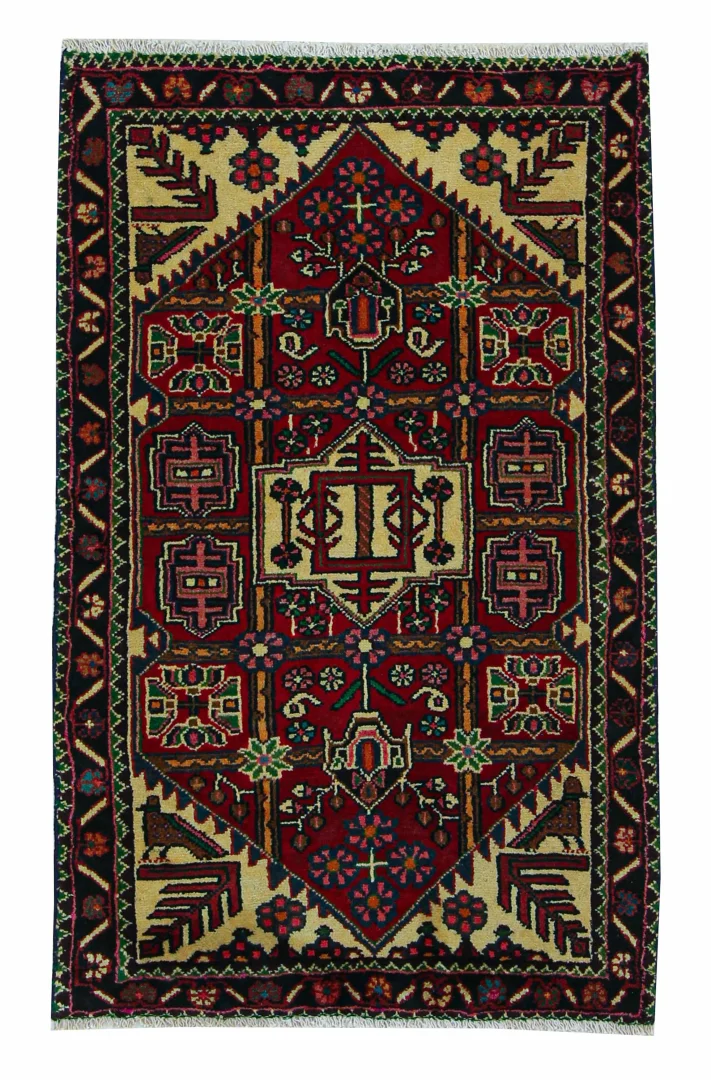 Perserteppich Hamadan 122 x 76 cm Wolle handgeknüpft
