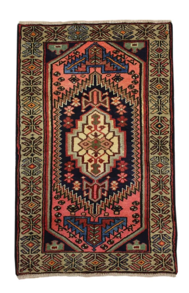 Perserteppich Hamadan 123x78 cm Wolle handgeknüpft