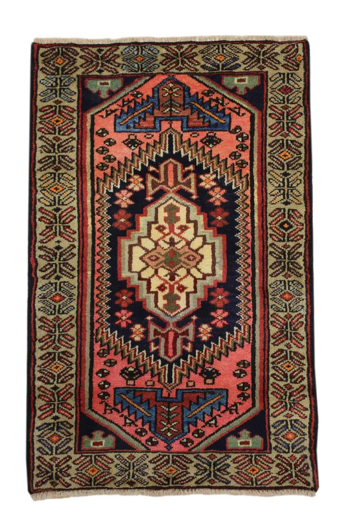 Perserteppich Hamadan 123x78 cm Wolle handgeknüpft