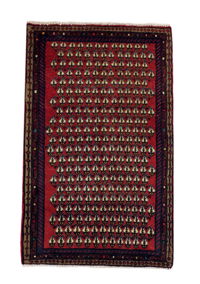 Perserteppich Hamadan 125 x 77 cm Wolle handgeknüpft