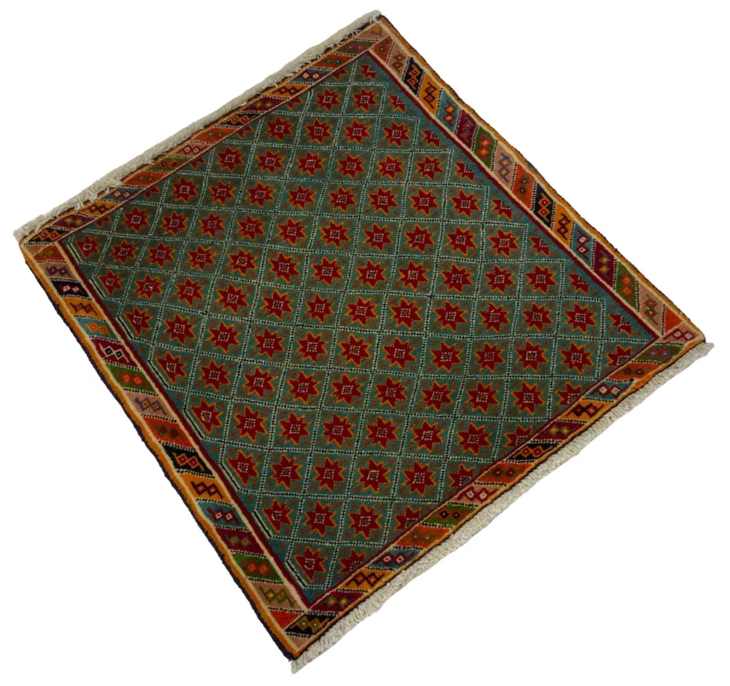Perserteppich Ghashghai 69 x 67 cm Wolle handgeknüpft
