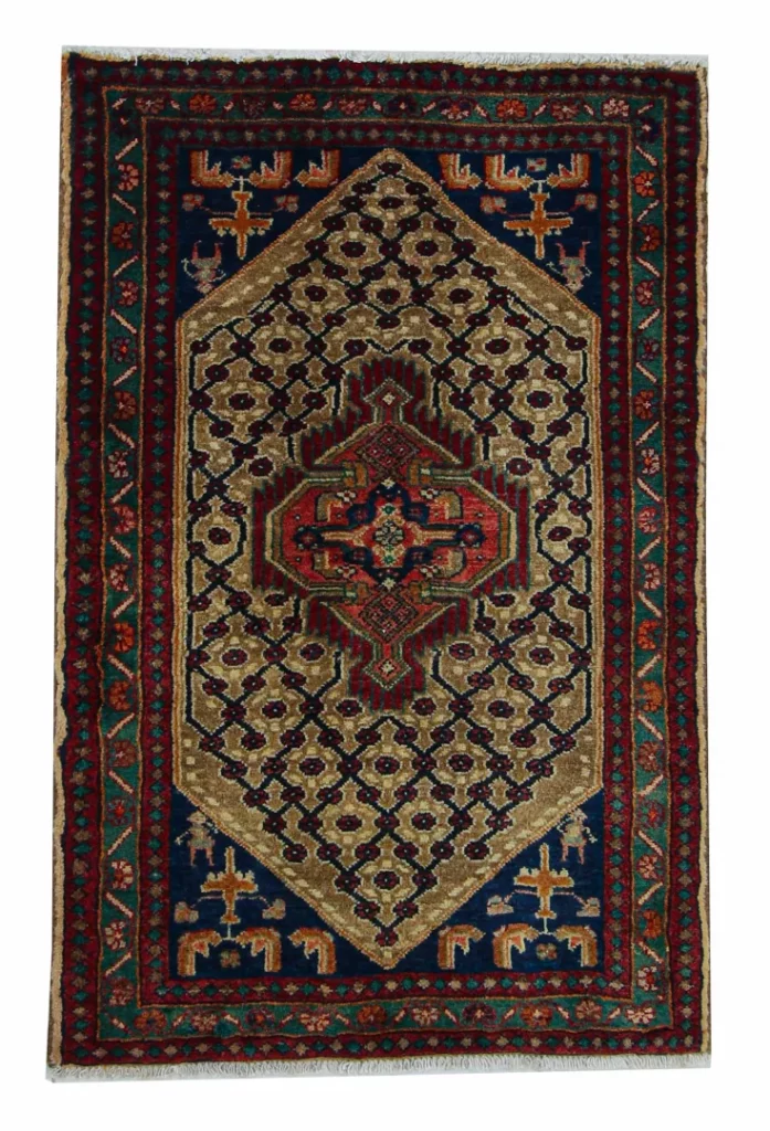 Perserteppich Hamadan 125 x 82 cm Wolle handgeknüpft