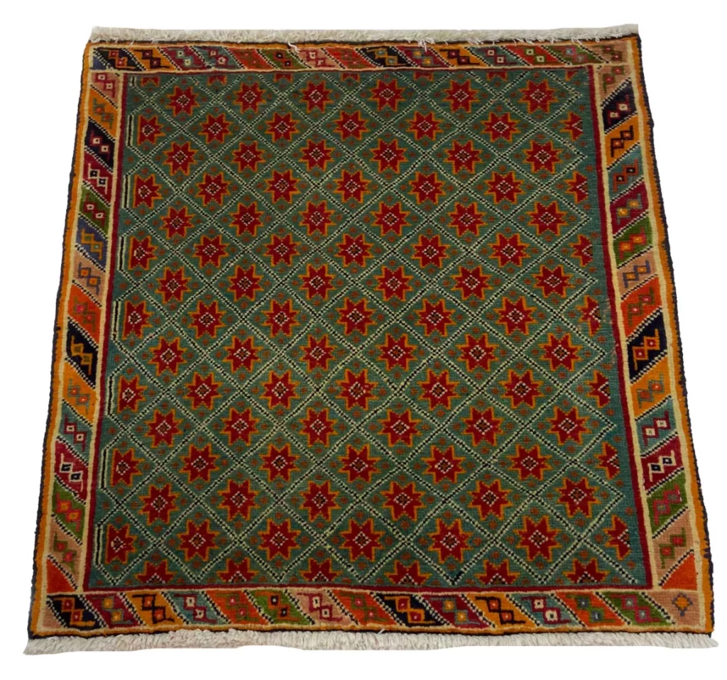 Perserteppich Fars 70 x 68 cm Wolle handgeknüpft