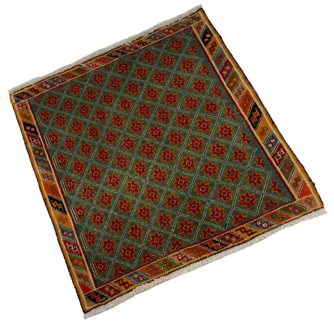 Perserteppich Fars 70 x 68 cm Wolle handgeknüpft