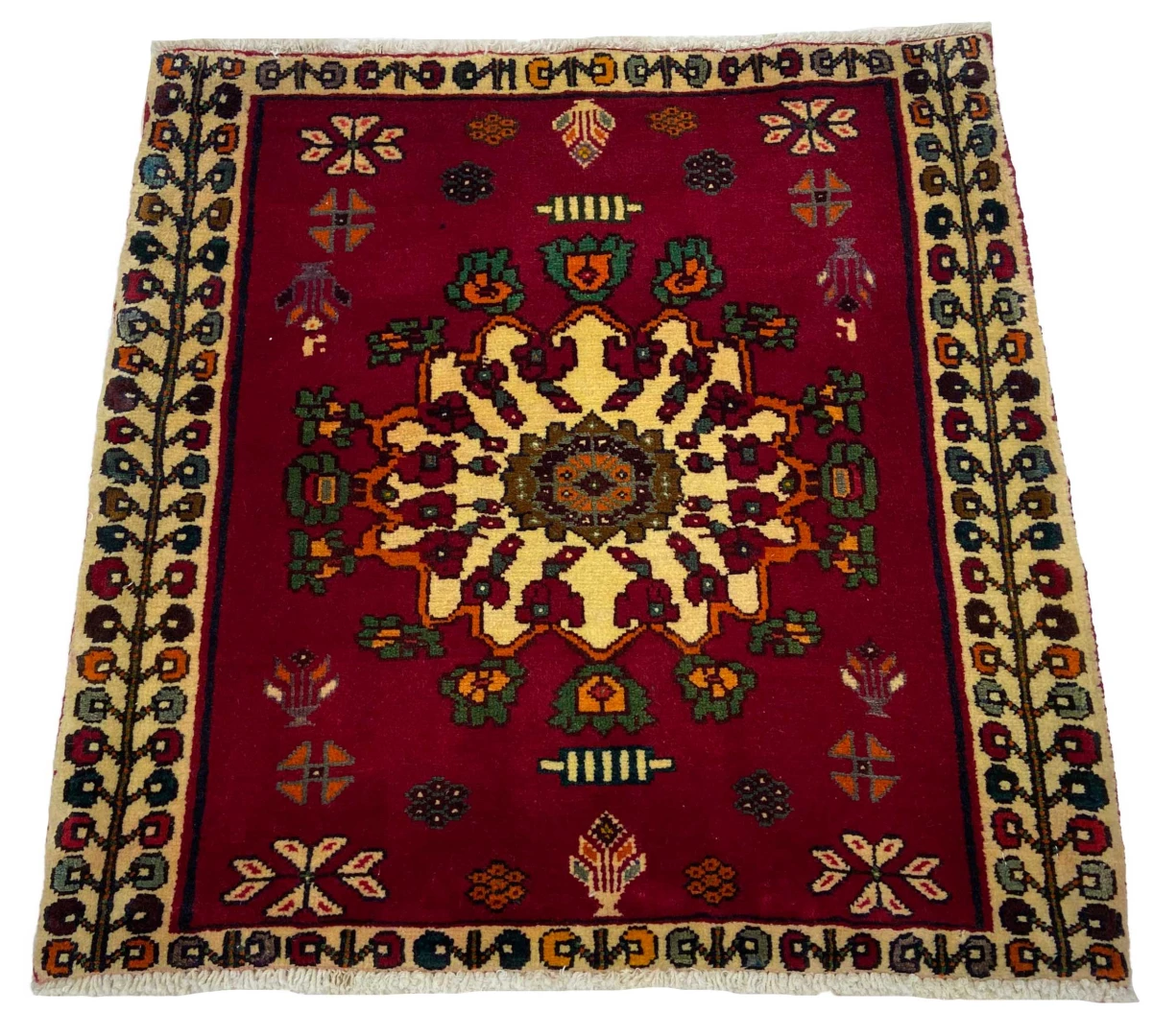 ghashghai-orientteppich-72x72-cm-250000-knoten-handgeknupft-1 Perserteppich Fars 72 x 72 cm Wolle handgeknüpft