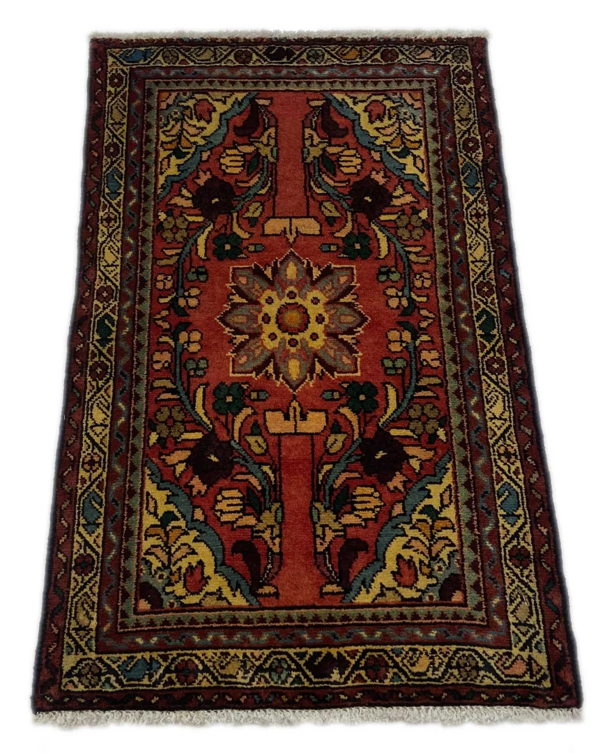 Perserteppich Hamadan 100 x 63 cm Wolle handgeknüpft