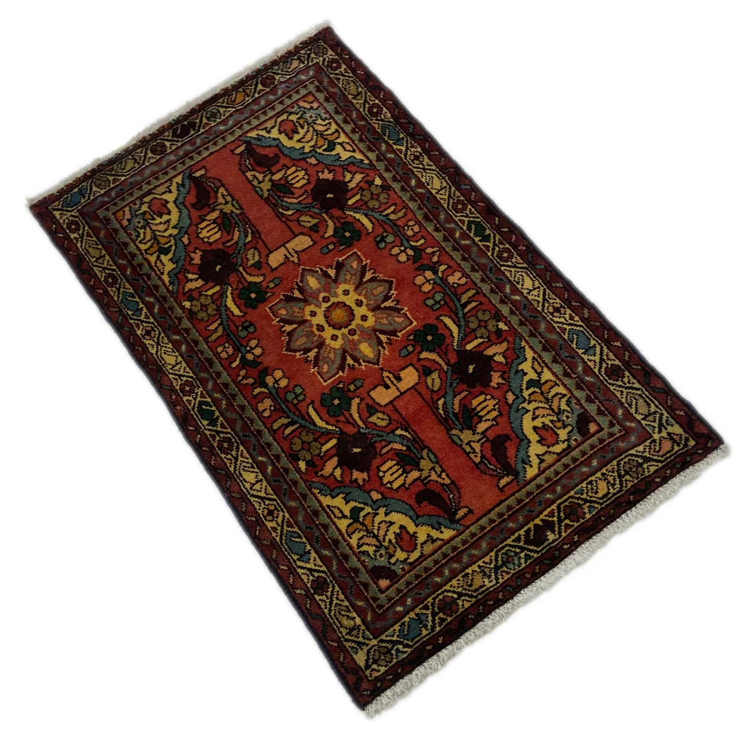 Perserteppich Hamadan 100 x 63 cm Wolle handgeknüpft