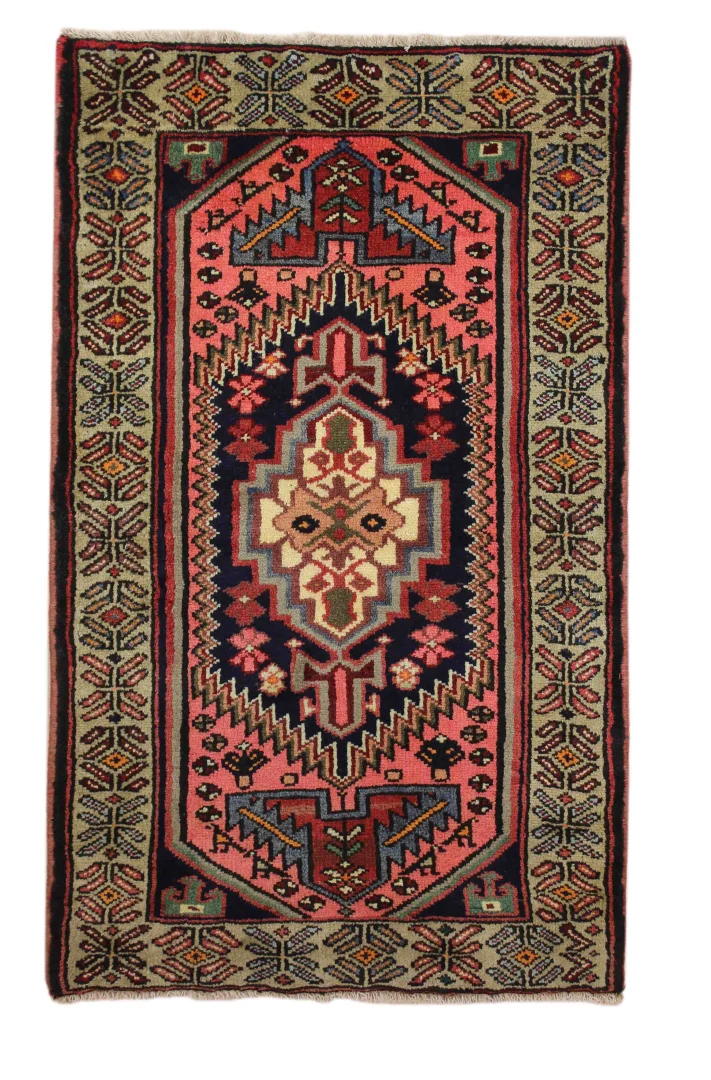 Perserteppich Hamadan 127 x 77 cm Wolle handgeknüpft