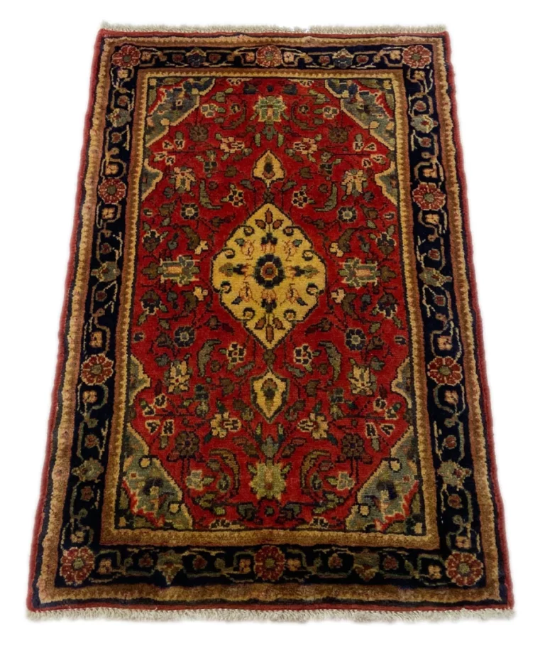 Perserteppich Hamadan 100 x 66 cm Wolle handgeknüpft