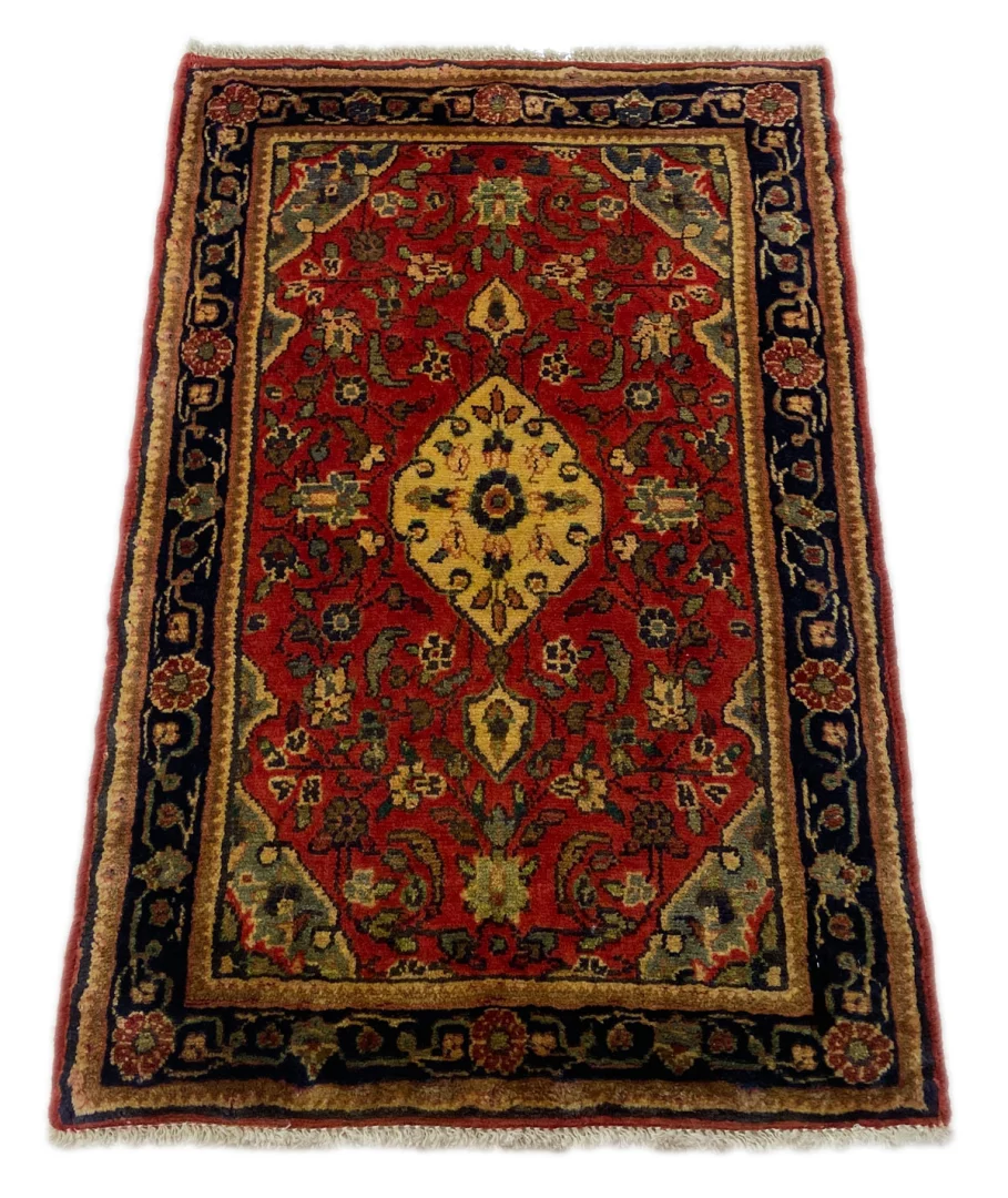 Perserteppich Hamadan 100 x 66 cm Wolle handgeknüpft