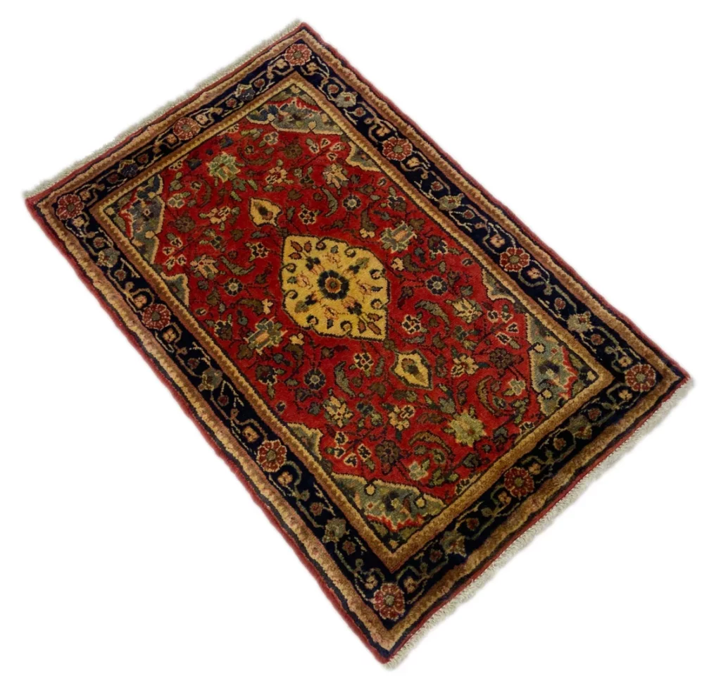 Perserteppich Hamadan 100 x 66 cm Wolle handgeknüpft
