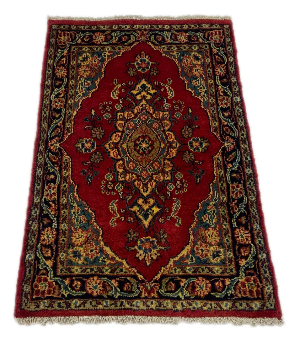 Perserteppich Hamadan 100 x 68 cm Wolle handgeknüpft
