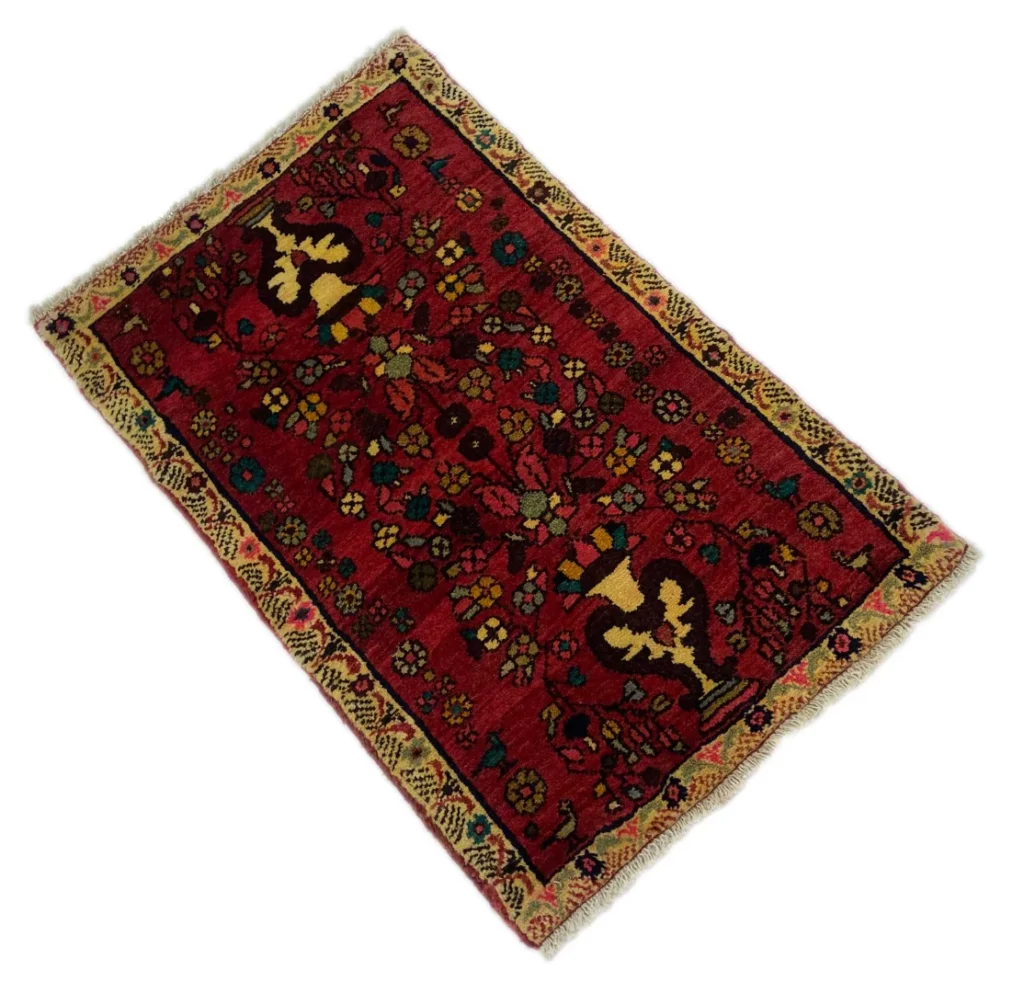 Perserteppich Hamadan 102 x 63 cm Wolle handgeknüpft