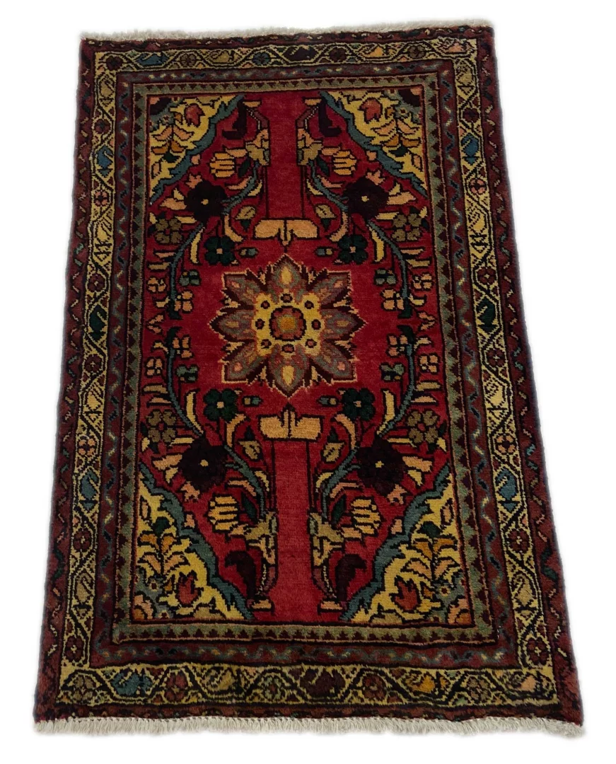 Perserteppich Hamadan 102 x 64 cm Wolle handgeknüpft