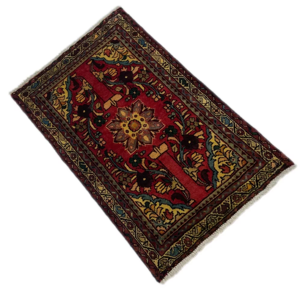Perserteppich Hamadan 102 x 64 cm Wolle handgeknüpft