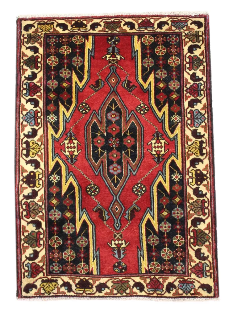 Perserteppich Hamadan 127 x 87 cm Wolle handgeknüpft