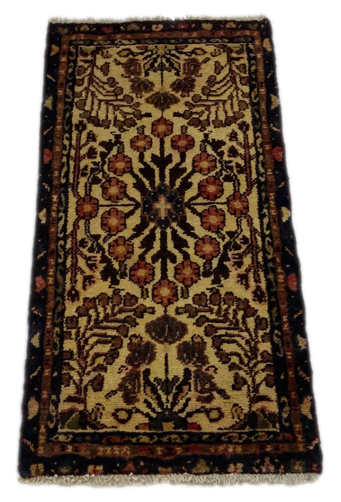 Perserteppich Hamadan 104 x 55 cm Wolle handgeknüpft