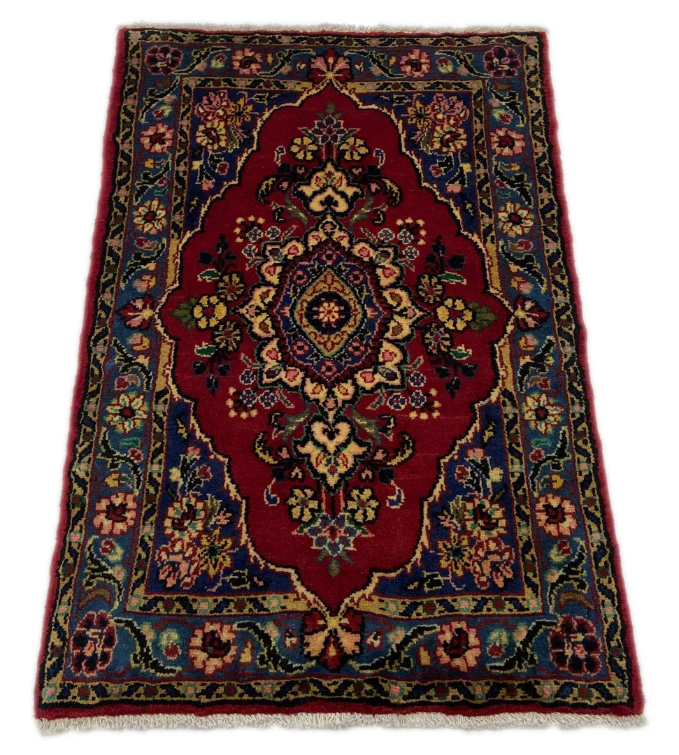 Perserteppich Hamadan 104 x 71 cm Wolle handgeknüpft