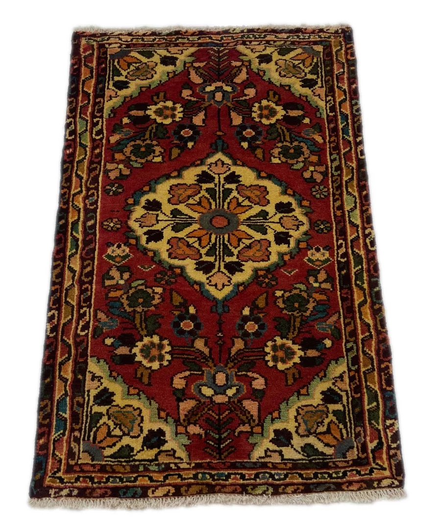 Perserteppich Hamadan 106 x 66 cm Wolle handgeknüpft