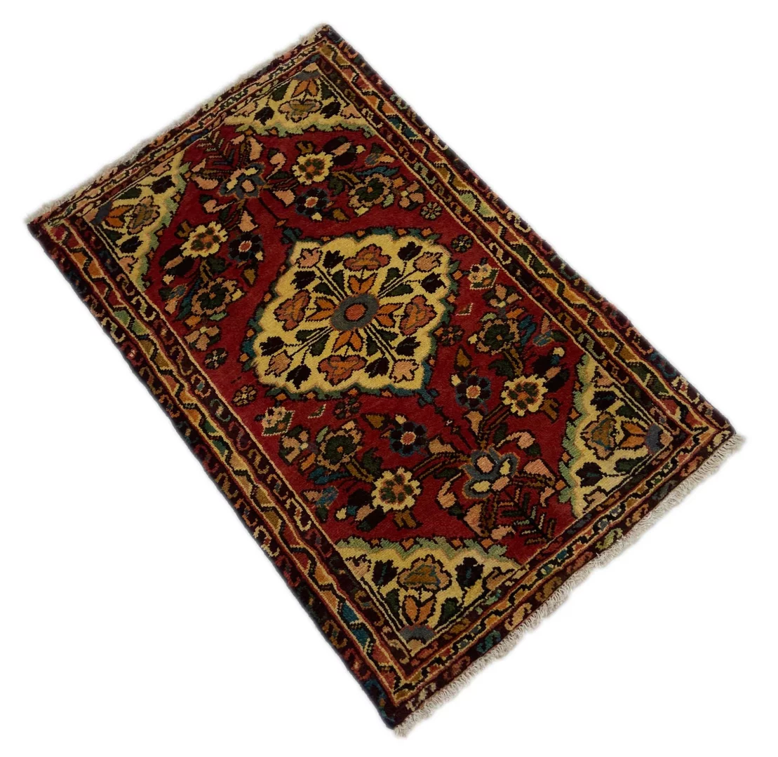Perserteppich Hamadan 106 x 66 cm Wolle handgeknüpft