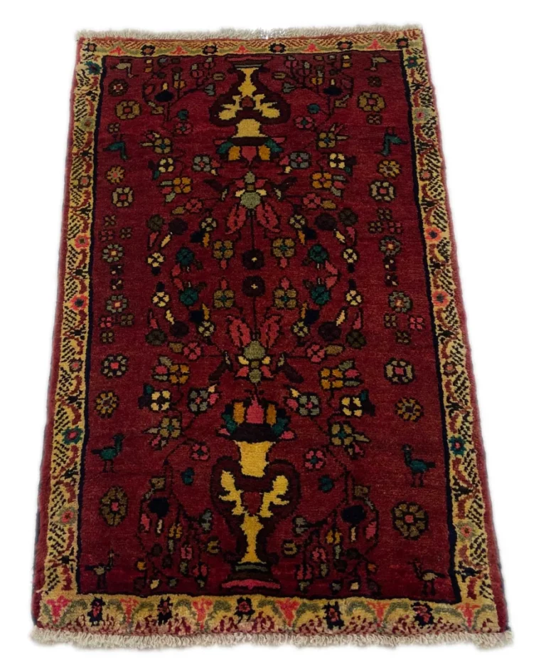 Perserteppich Hamadan 107x67 cm Wolle handgeknüpft