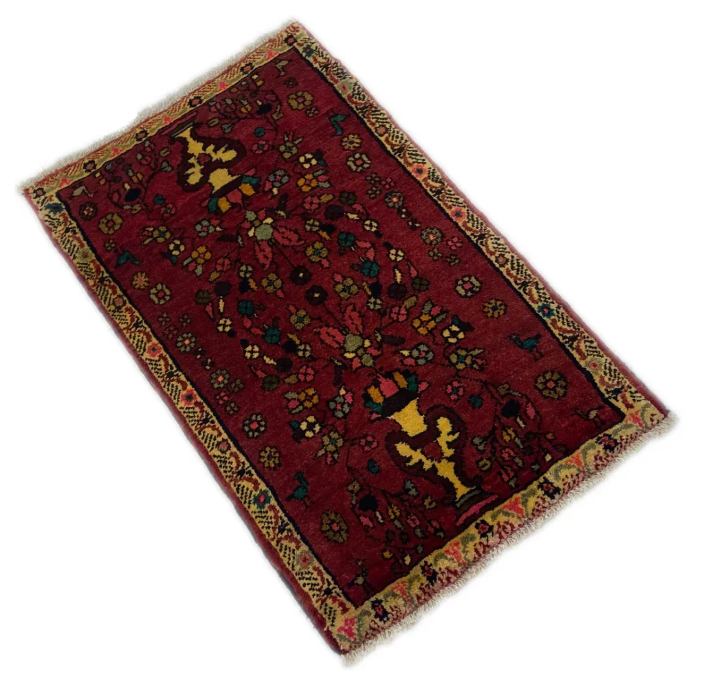 Perserteppich Hamadan 107x67 cm Wolle handgeknüpft