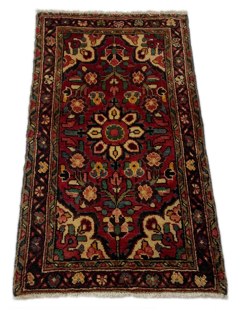 Perserteppich Hamadan 109 x 63 cm Wolle handgeknüpft