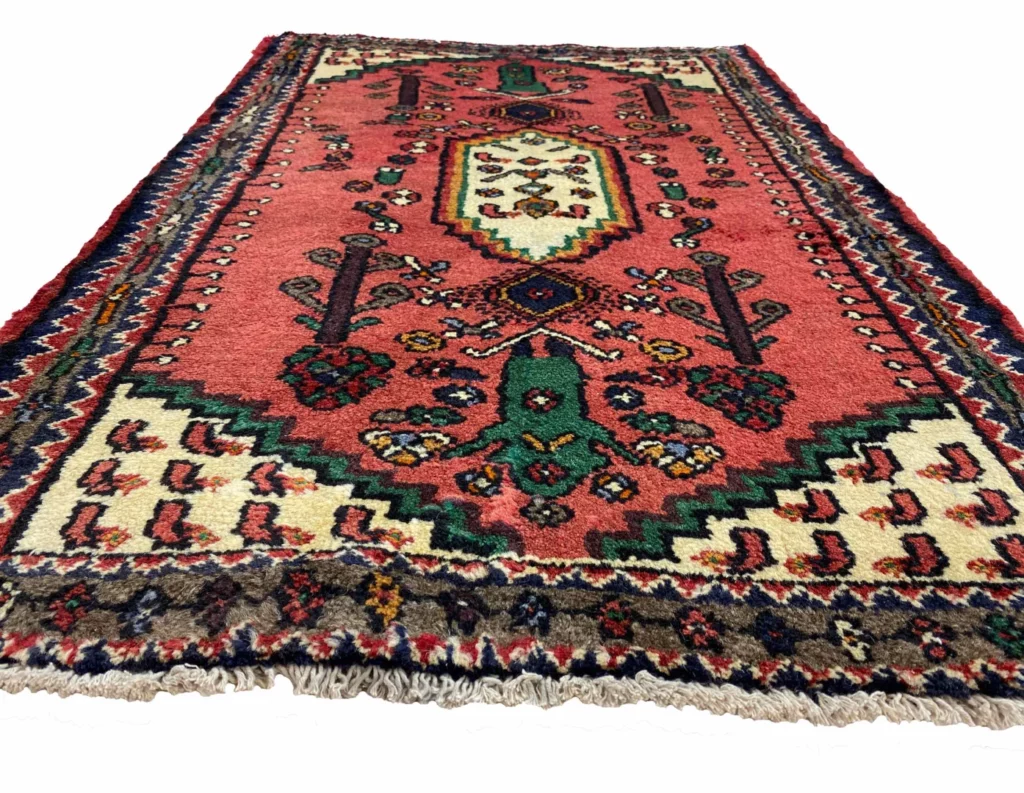 Perserteppich Hamadan 110 x 75 cm Wolle handgeknüpft