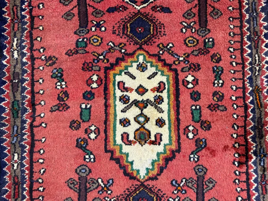 Perserteppich Hamadan 110 x 75 cm Wolle handgeknüpft