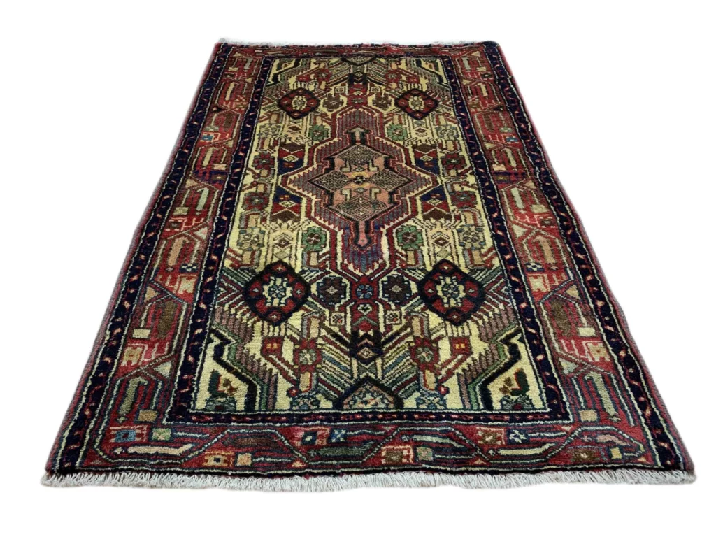 Perserteppich Hamadan 110x75 cm Wolle handgeknüpft