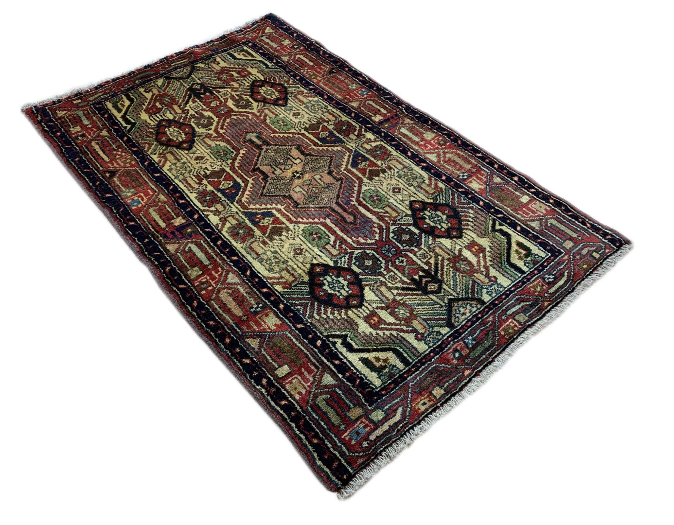 Perserteppich Hamadan 110x75 cm Wolle handgeknüpft