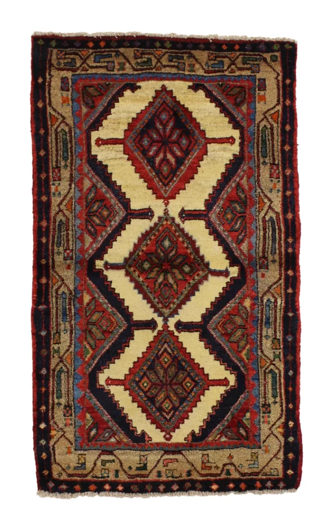 hamadan-teppich-134-x-77-cm-100000-knoten-handgeknupft-fur-teppiche Perserteppich Hamadan 134 x 77 cm Wolle handgeknüpft