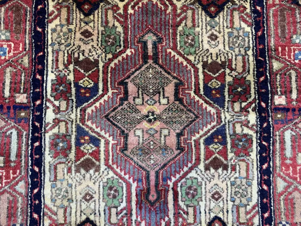 Perserteppich Hamadan 110x75 cm Wolle handgeknüpft