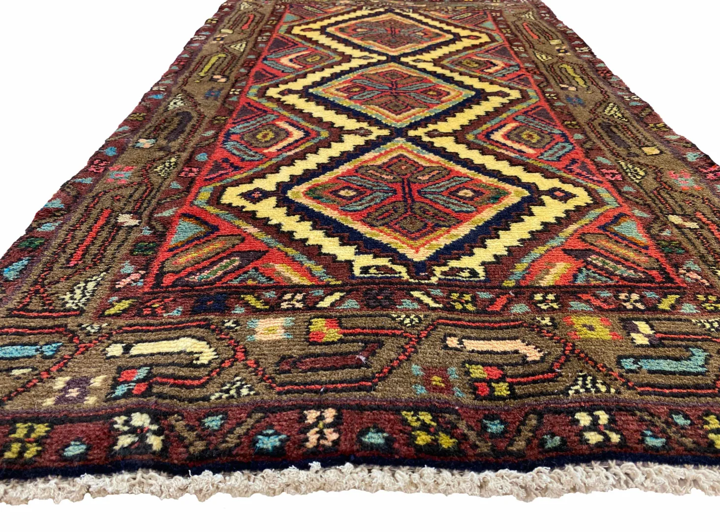 Perserteppich Hamadan 112 x 70 cm Wolle handgeknüpft