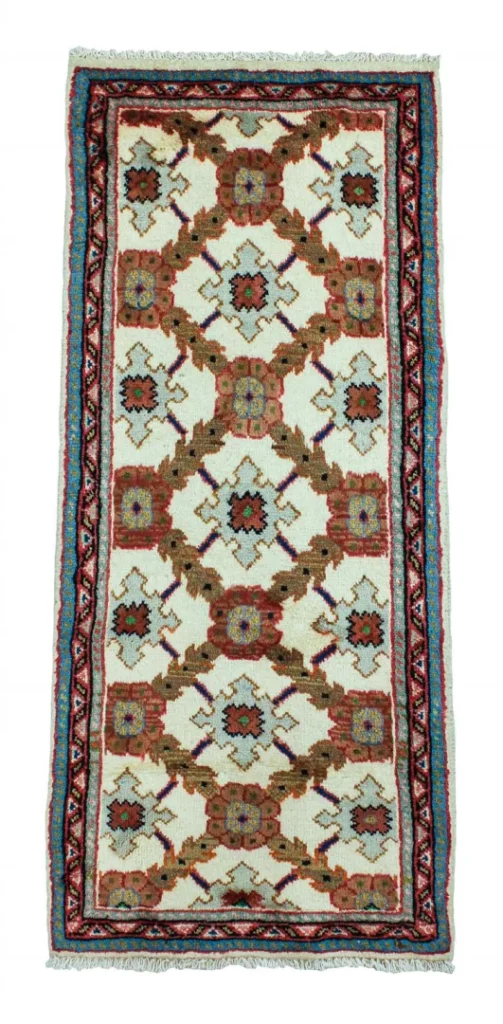 Perserteppich Hamadan 138 x 60 cm Wolle handgeknüpft