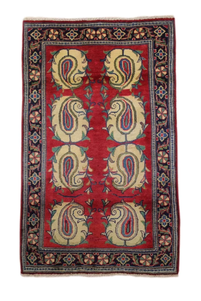 Perserteppich Hamadan 139 x 82 cm Wolle handgeknüpft