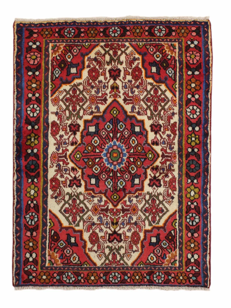 Perserteppich Hamadan 139 x 96 cm Wolle handgeknüpft
