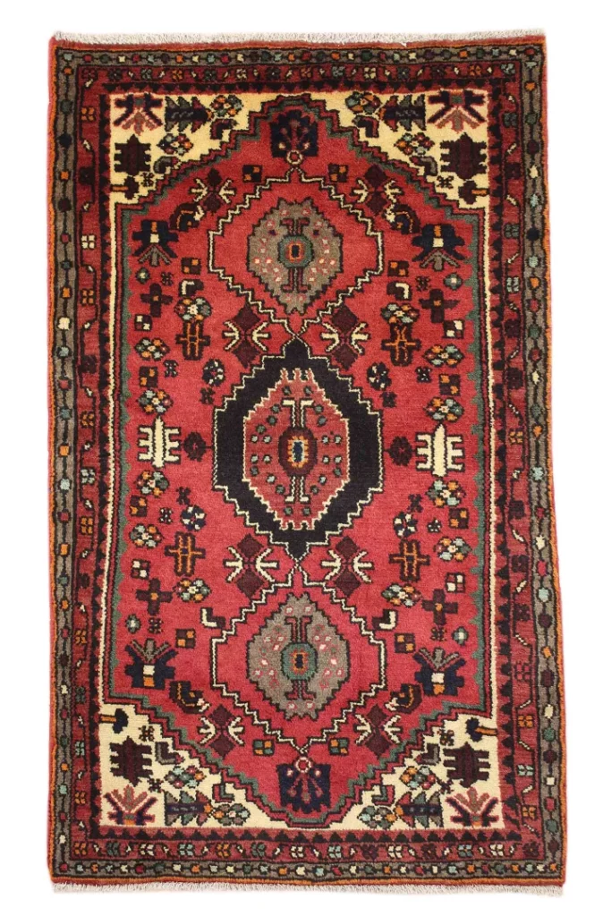 Perserteppich Hamadan 145 x 86 cm Wolle handgeknüpft