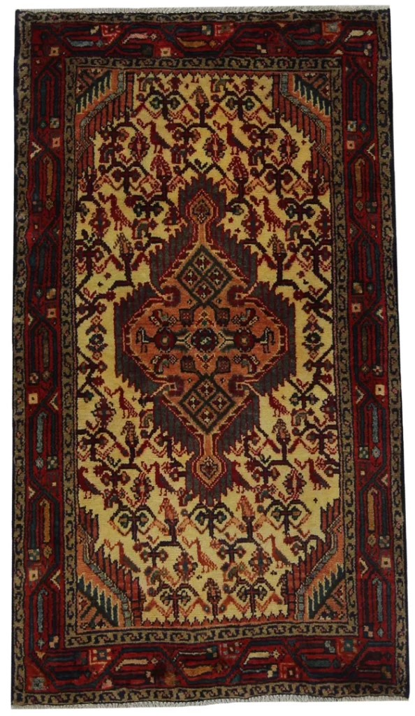 Perserteppich Hamadan 147 x 85 cm Wolle handgeknüpft