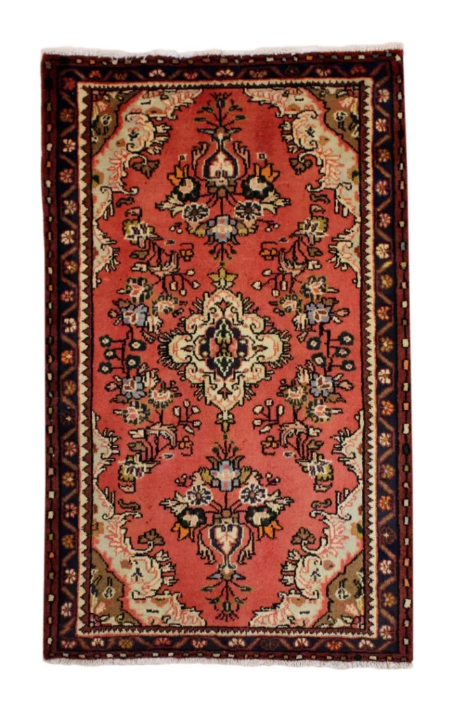 Perserteppich Hamadan 147 x 88 cm Wolle handgeknüpft
