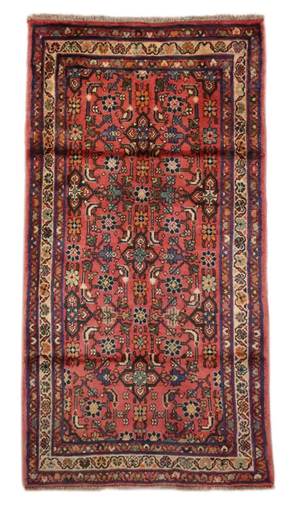 Perserteppich Hamadan 148 x 77 cm Wolle handgeknüpft