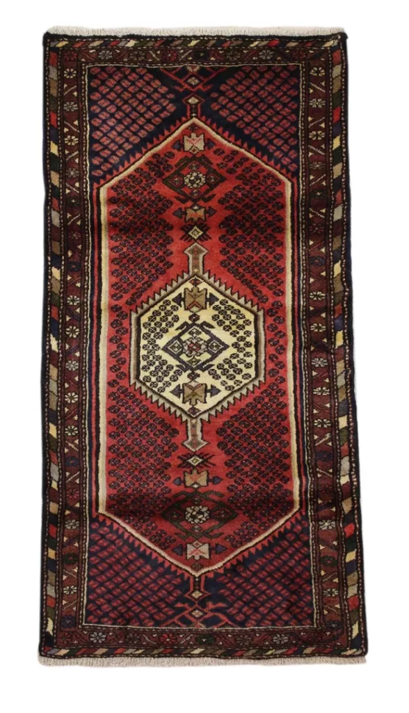 Perserteppich Hamadan 153 x 77 cm Wolle handgeknüpft