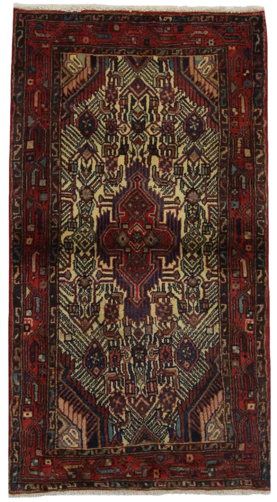 Perserteppich Hamadan 153 x 84 cm Wolle handgeknüpft