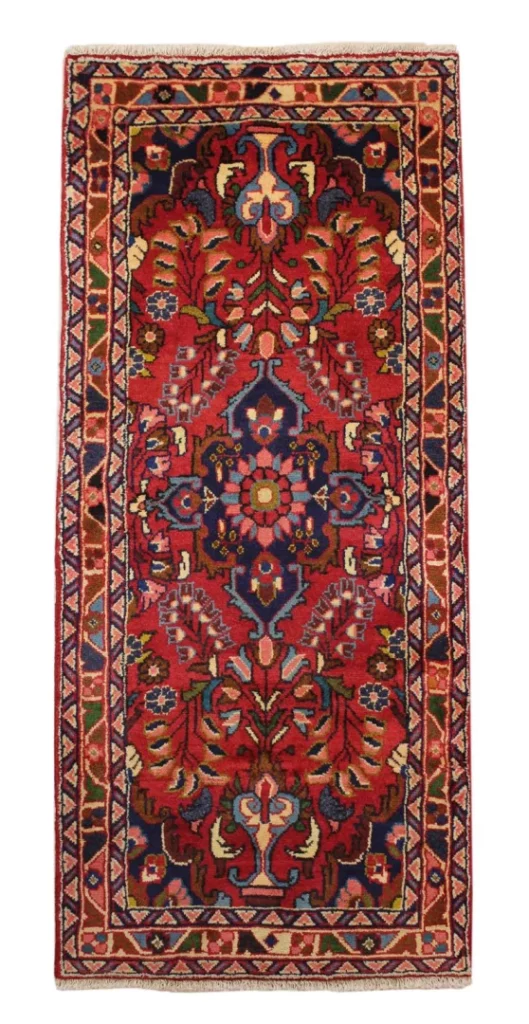 Perserteppich Hamadan 159 x 70 cm Wolle handgeknüpft