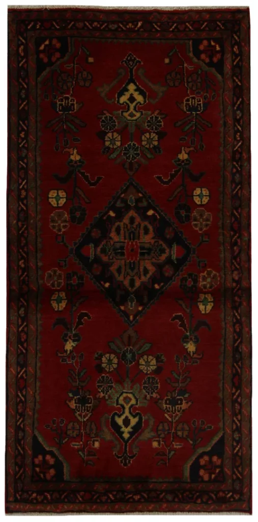 Perserteppich Hamadan 163 x 80 cm Wolle handgeknüpft