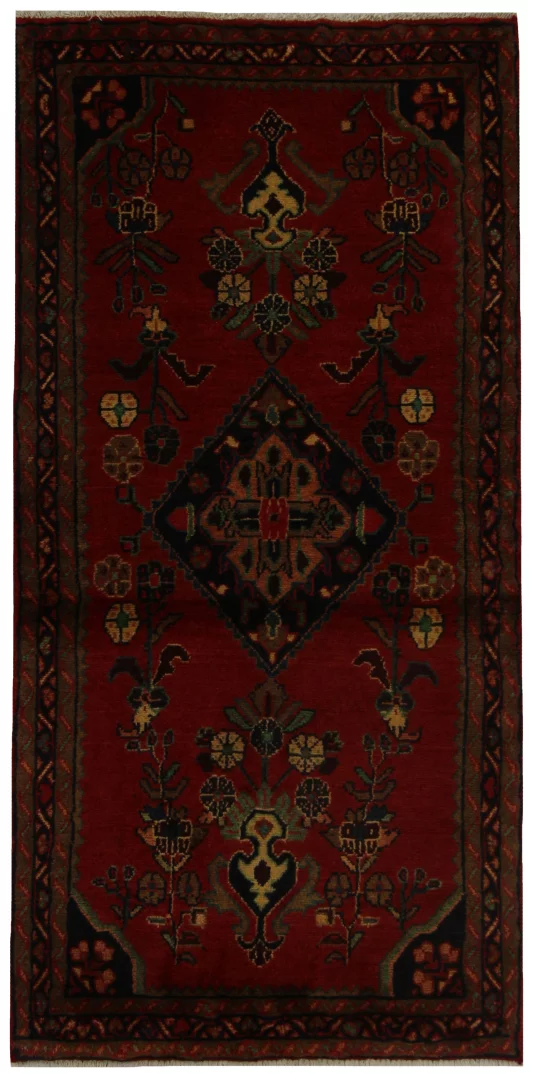 Perserteppich Hamadan 163 x 80 cm Wolle handgeknüpft