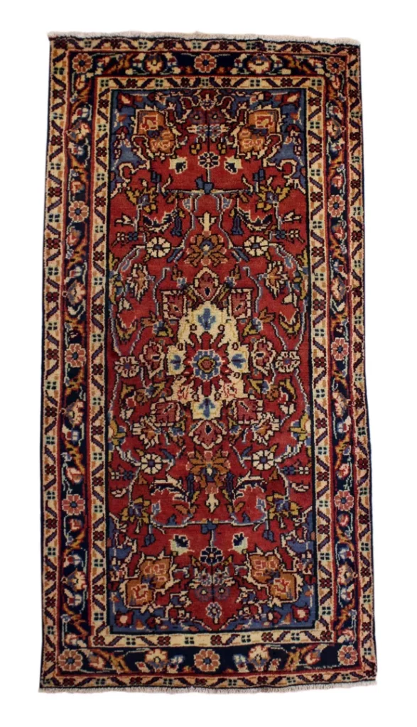Perserteppich Hamadan 165 x 82 cm Wolle handgeknüpft