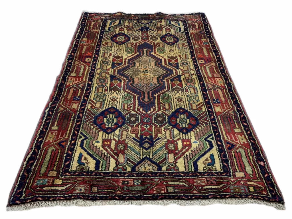 Perserteppich Hamadan 112 x 76 cm Wolle handgeknüpft