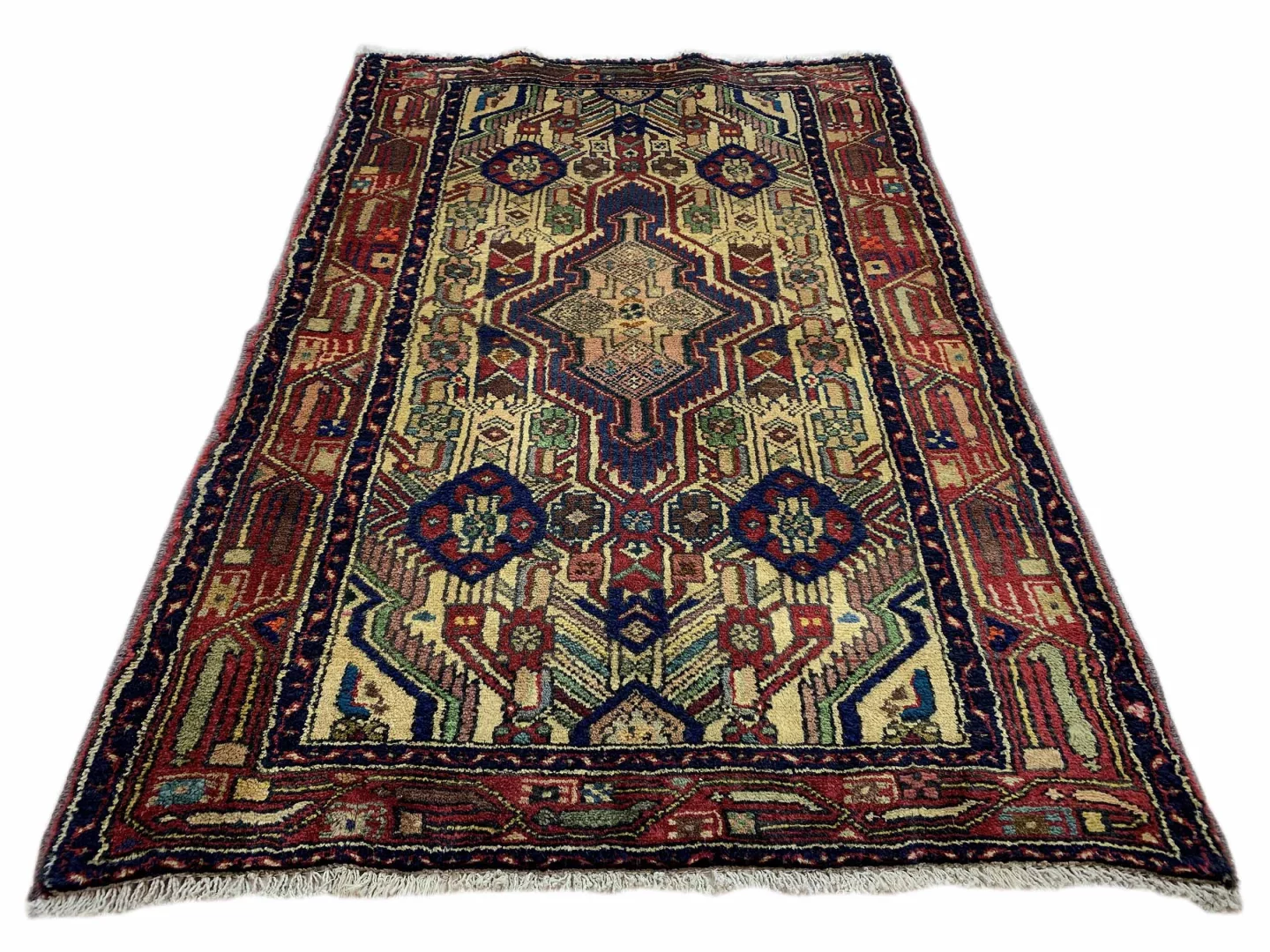 Perserteppich Hamadan 112 x 76 cm Wolle handgeknüpft